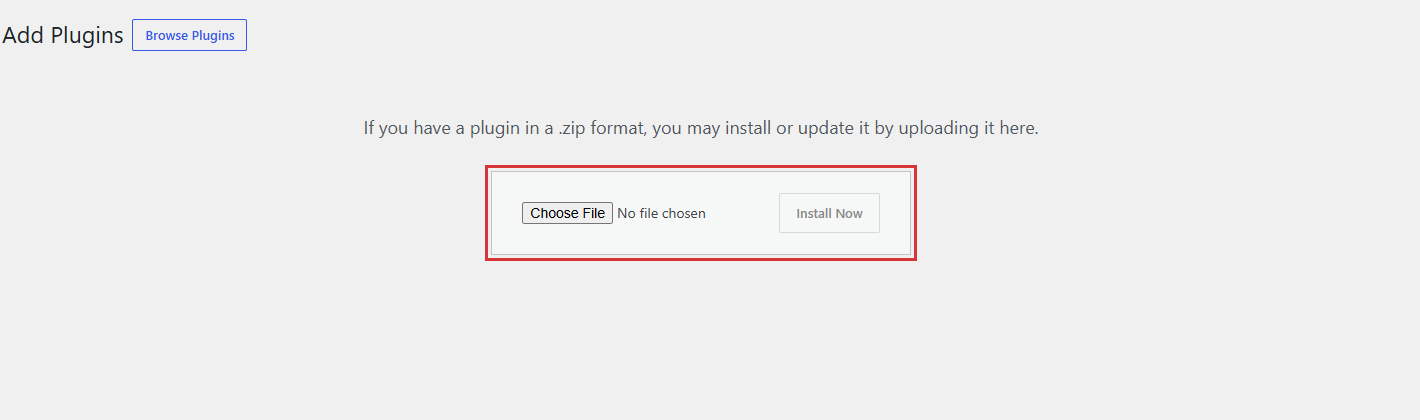 WordPress Plugins Upload Plugin screen with BeaverDash zip file ready to install
